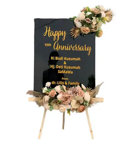 Papan Bunga Akrilik Halmahera Barat